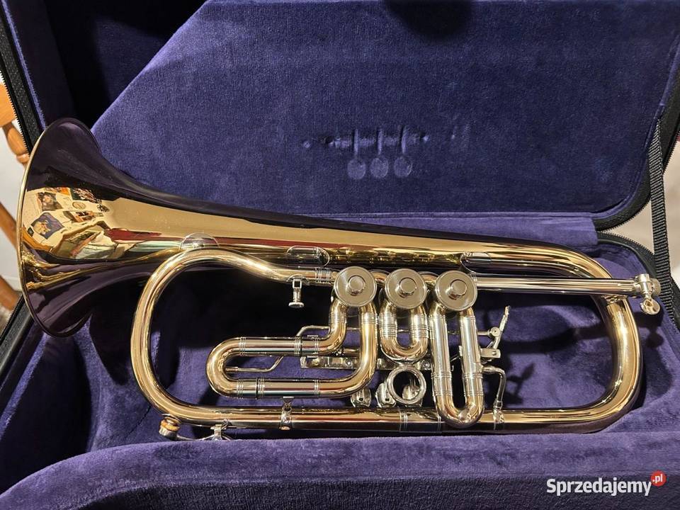 Sprzedaję ładny flugelhorn marki Miraphone w mazowieckie Warszawa