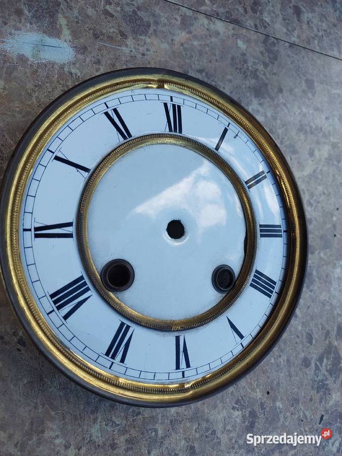 636 Tarcza starego zegara ściennego 145 5233 tzw