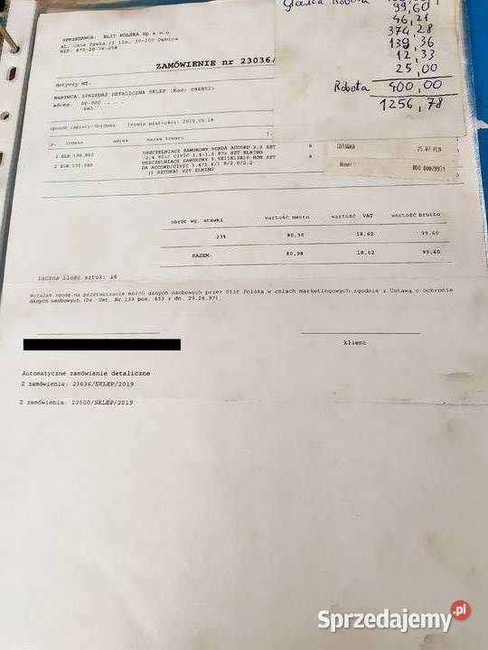 Honda Civic vi liftback angielka czarny