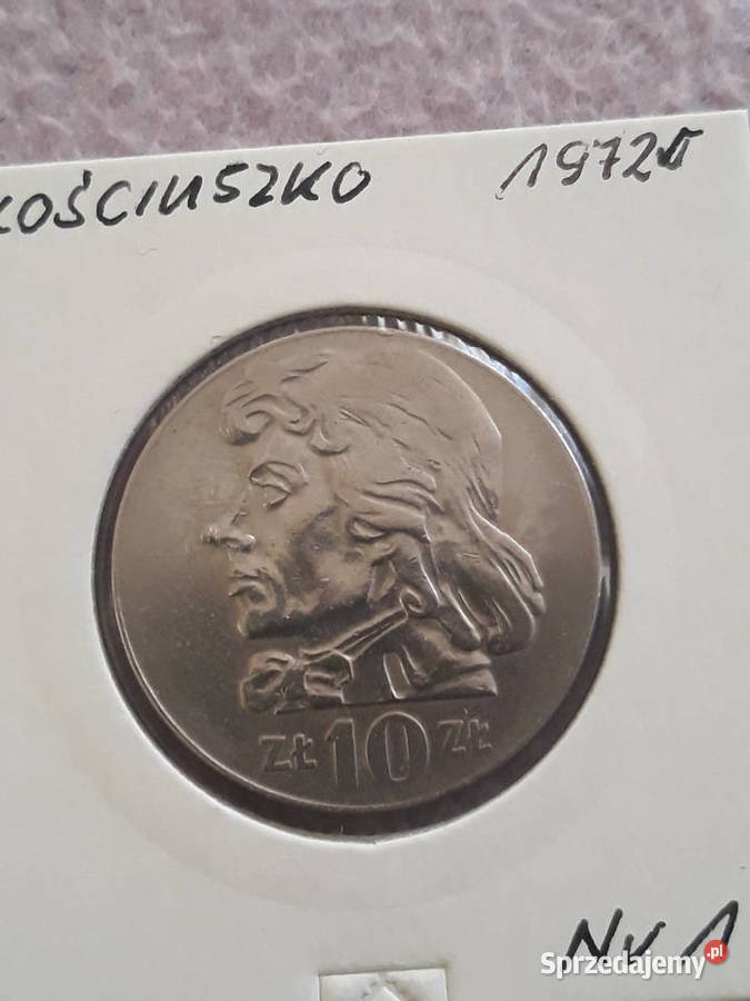 10 T Kościuszko 1972 r 1 Mennicze wielkopolskie Konin