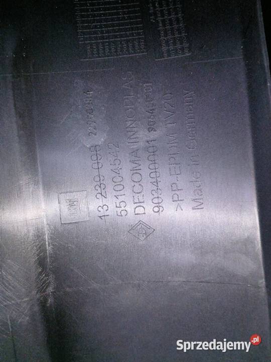 Zderzak tylny do Opla Insignia B kombi czarny Warszawa sprzedam