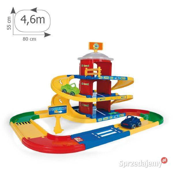 Wader Play Tracks Garage parking 3 poziomy 46m 3 lata+ Bielsk Podlaski sprzedam