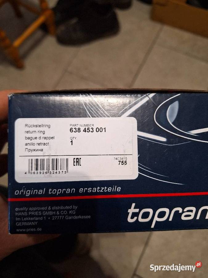 Taśma pod kierownicę vw up lift biały Raczyn