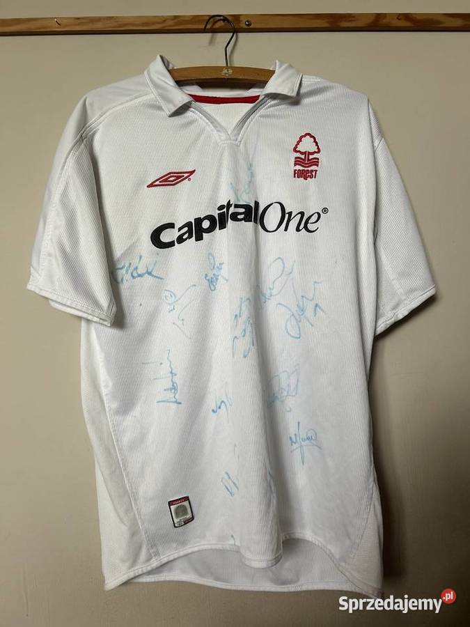 Vintage NOTTINGHAM FOREST autografy 2003 2005 Wrocław