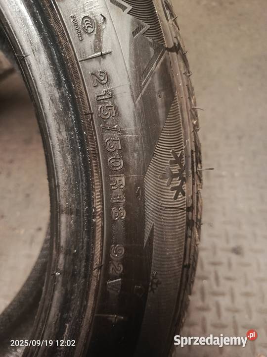 Opony zimowe 21550R18 opolskie Opole