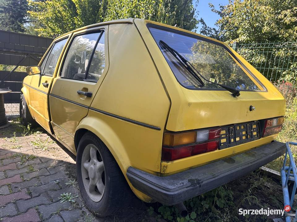 VW golf mk1 Youngtimer nieuszkodzony Zbąszyń