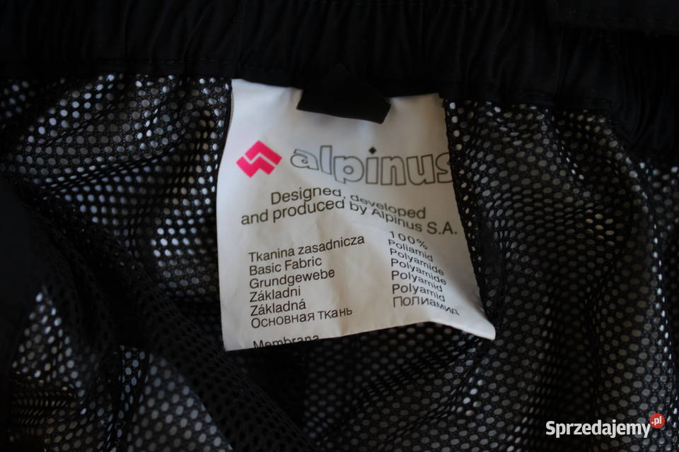 Alpinus spodnie wodoodporne z membraną Warszawa