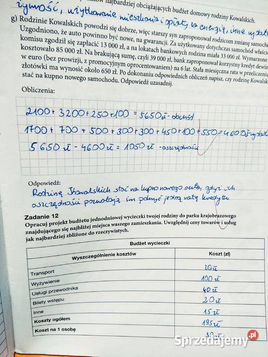 Krok w przedsiębiorczość ćwiczenia