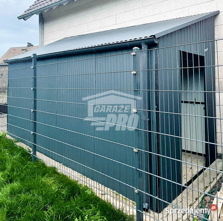 Domek Ogrodowy Garaż 2x5 Brama dwuskrzydłowa Radom