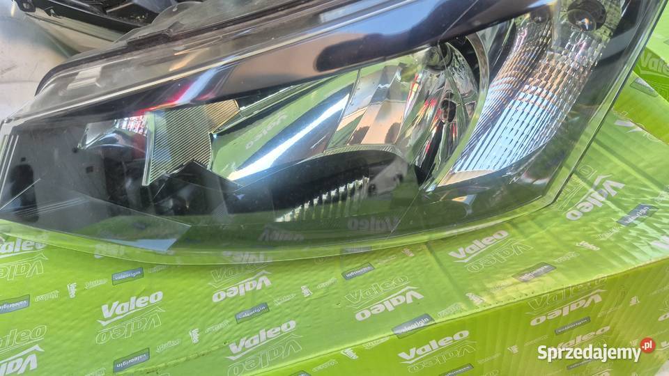 Lampy przód skoda fabia 3 komplet prawa lewa śląskie Myszków