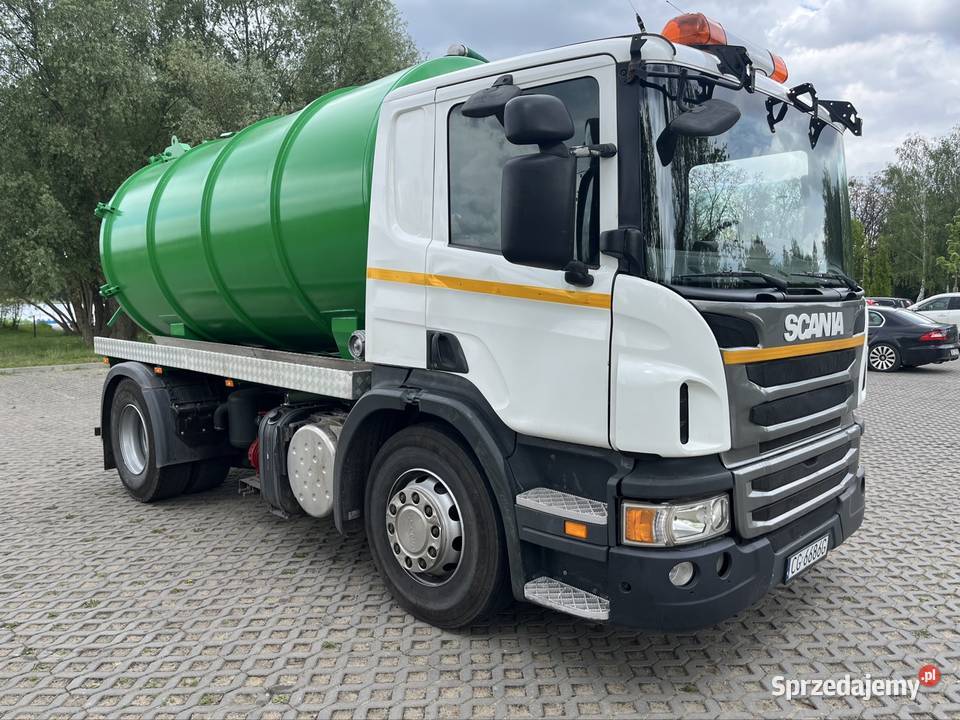Scania P380 asenizacyjny szambiarka