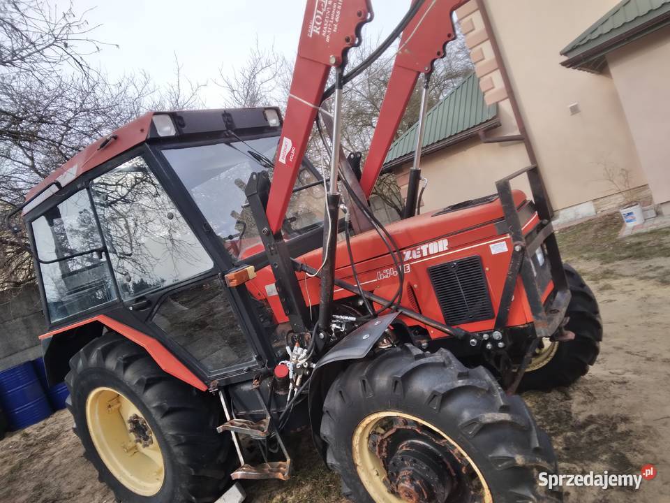 Zetor 6340 zarejstrowany z ładowaczem tur stan podkarpackie Gwizdów