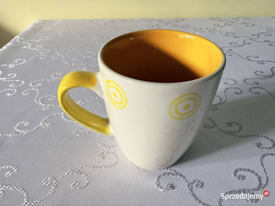 Kubek ceramiczny 250 ml kolorowy Vintage Retro śląskie Czerwionka-Leszczyny