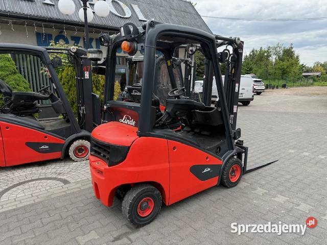 Wózek widłowy LINDE H14D diesel duplex wolny Brzeźnica
