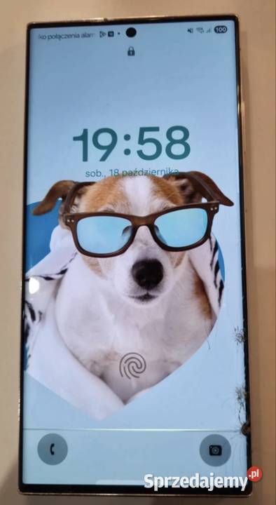 Samsung Galaxy S23 Ultra różowy ekran z ramką Samsung Przeczyce