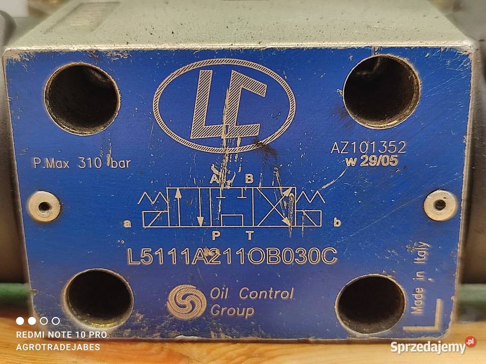Elektrohydrauliczy zawór kierunkowy AZ101352 Wilkowo