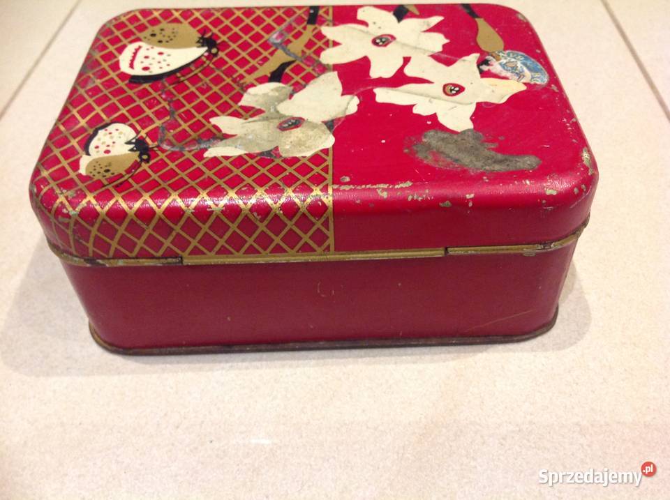 Stara Puszka Metalowa Ciastkach H BAHLSENS Nowa Sól sprzedam