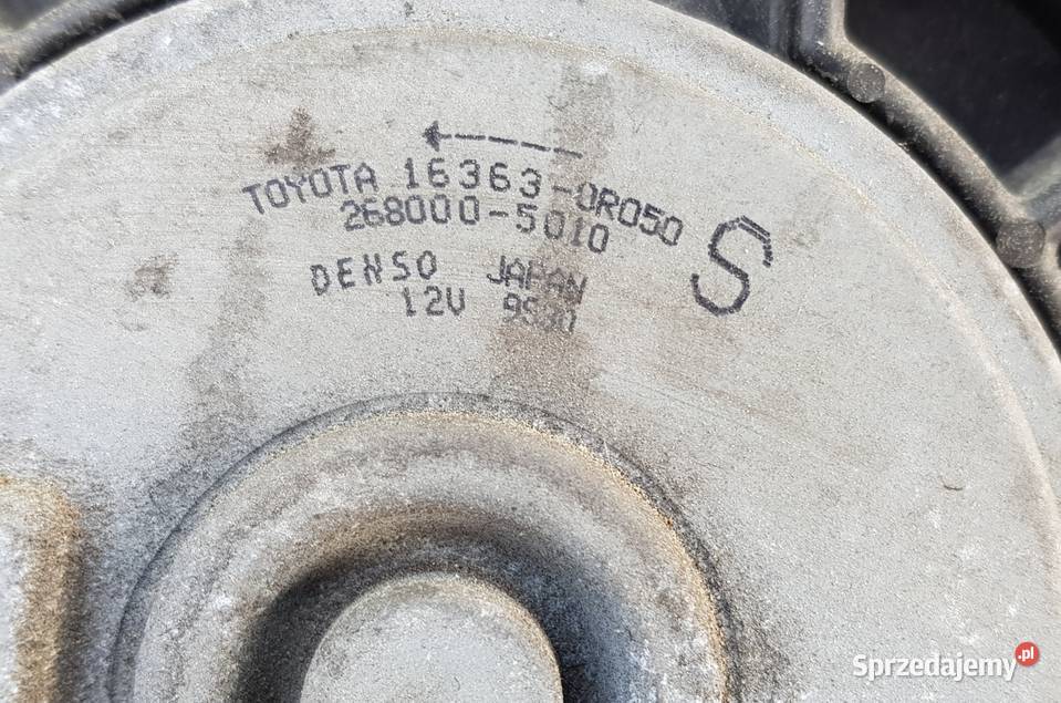 chłodnica wentylator intercooler TOYOTA AVENSIS Radom
