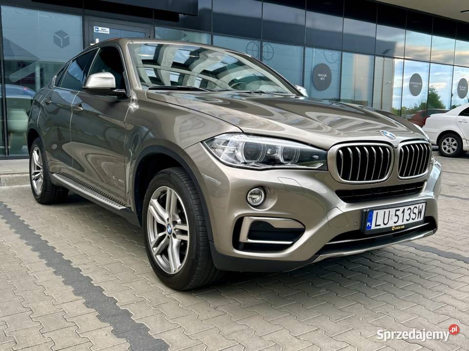 Bmw X6 30d 258 Salon brązowy Lublin
