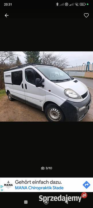 Opel Vivaro 19cdti śląskie Poraj
