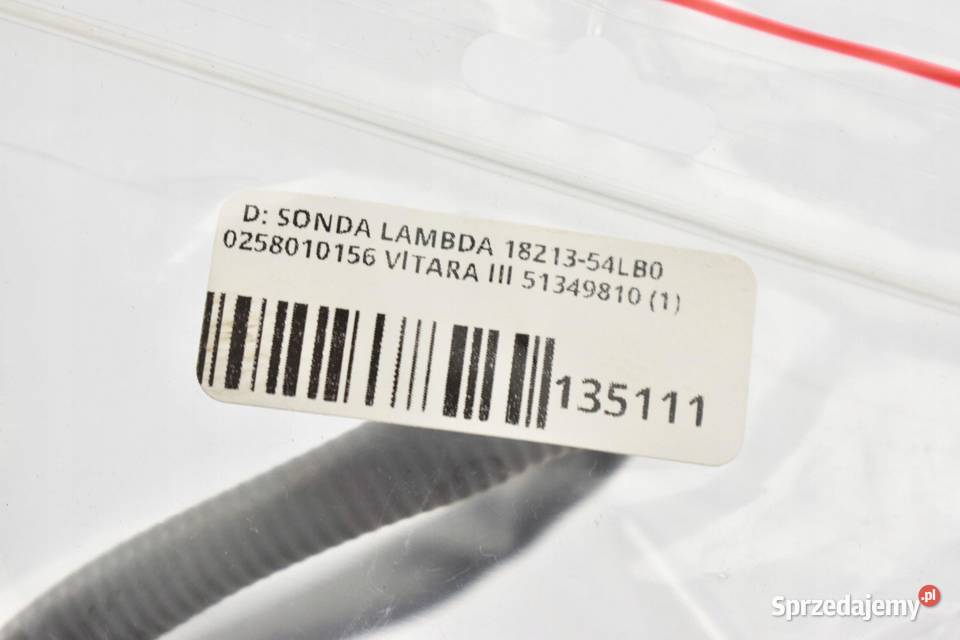SONDA LAMBDA VITARA III16 16V 1821354LB0 lubelskie