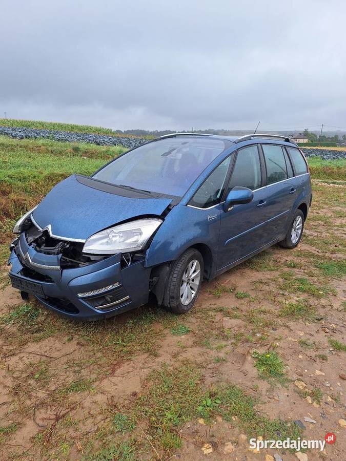 Citroen C4 Grand Picasso 16 Automat 7 Osob 2012 uszkodzony C4 Grand Picasso Wolbrom