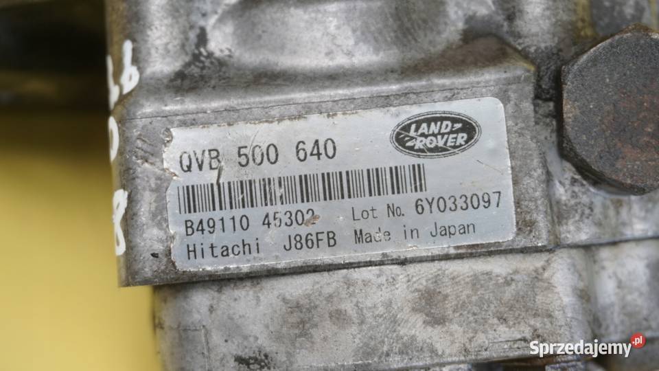 RANGE ROVER SPORT 36 TD V8 08r 272 368DT pompa Suków