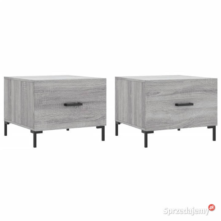 Stoliki kawowe 2 szary dąb sonoma 50x50x40 Stoły Warszawa