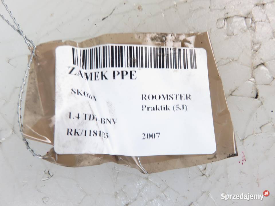 ZAMEK PRAWY PRZEDNI SKODA ROOMSTER 3B1837016BR Zamki, wkładki i kluczyki sprzedam