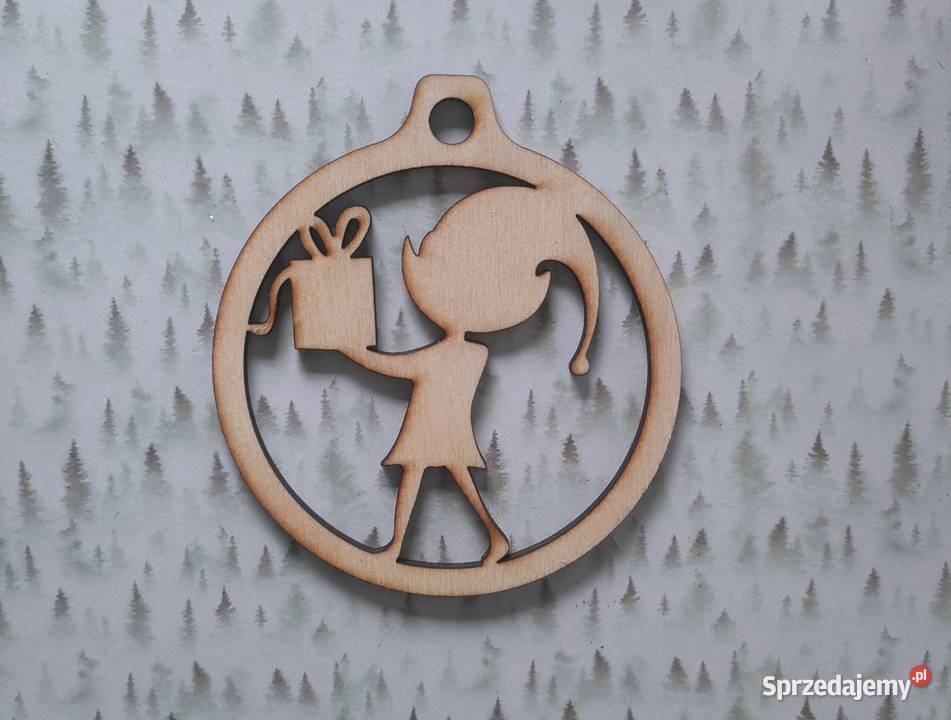 bombka sklejka 10 decoupage scrapbooking mod21 Tczew