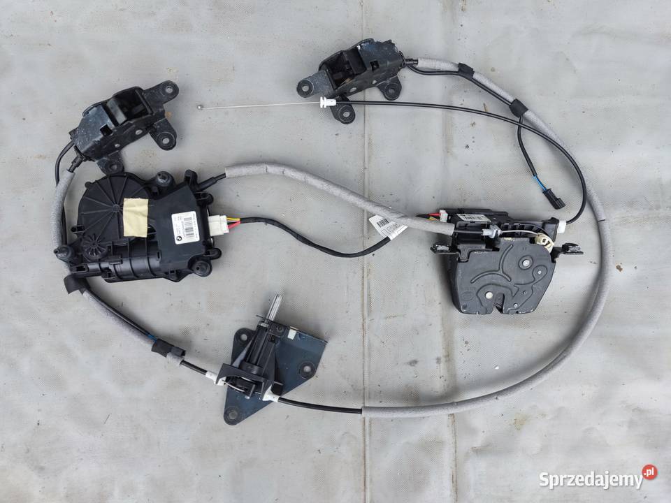 ZAMEK DOCIĄG BMW F15 X5 KLAPY BURTY KOMPLET