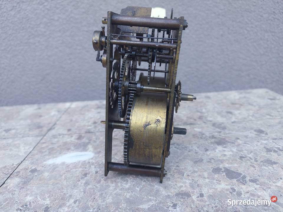 723 Mechanizm starego zegara ściennego Junghans pomorskie Tczew