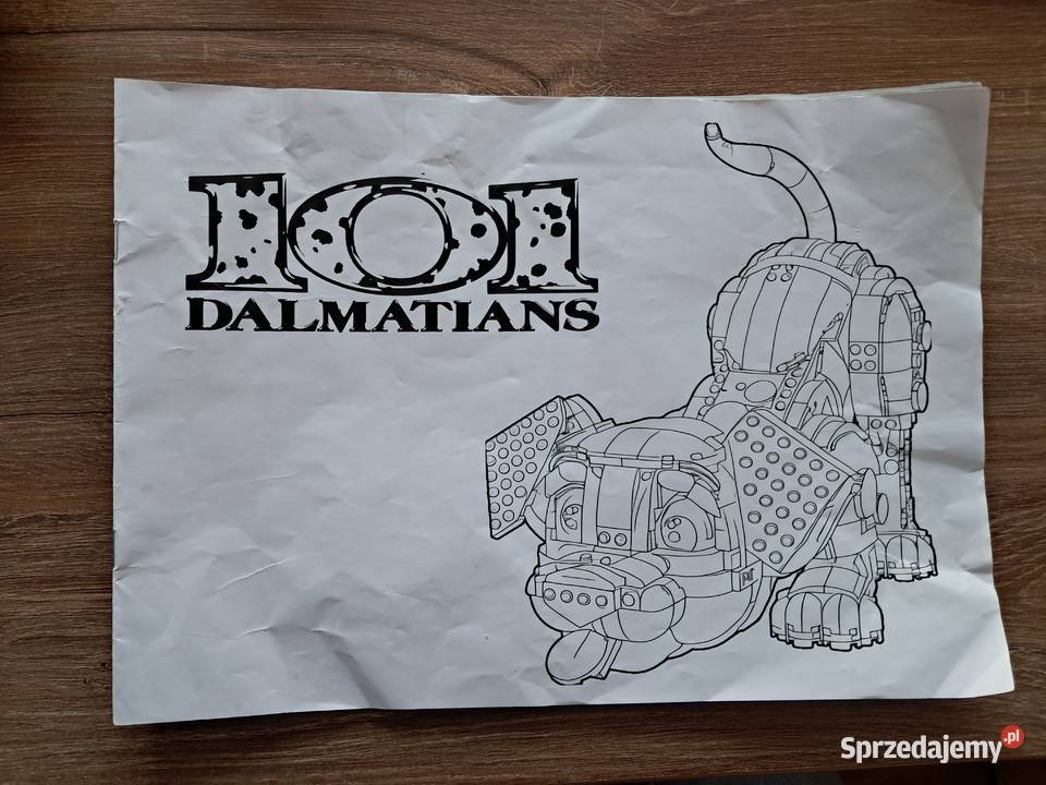 raz złożony piesek ze 101 dalmatyńczków klocki Sandomierz