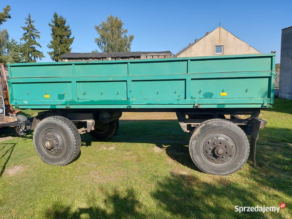 Przyczepa rolnicza Autosan D50 6 Ton Sztywna Wylatowo