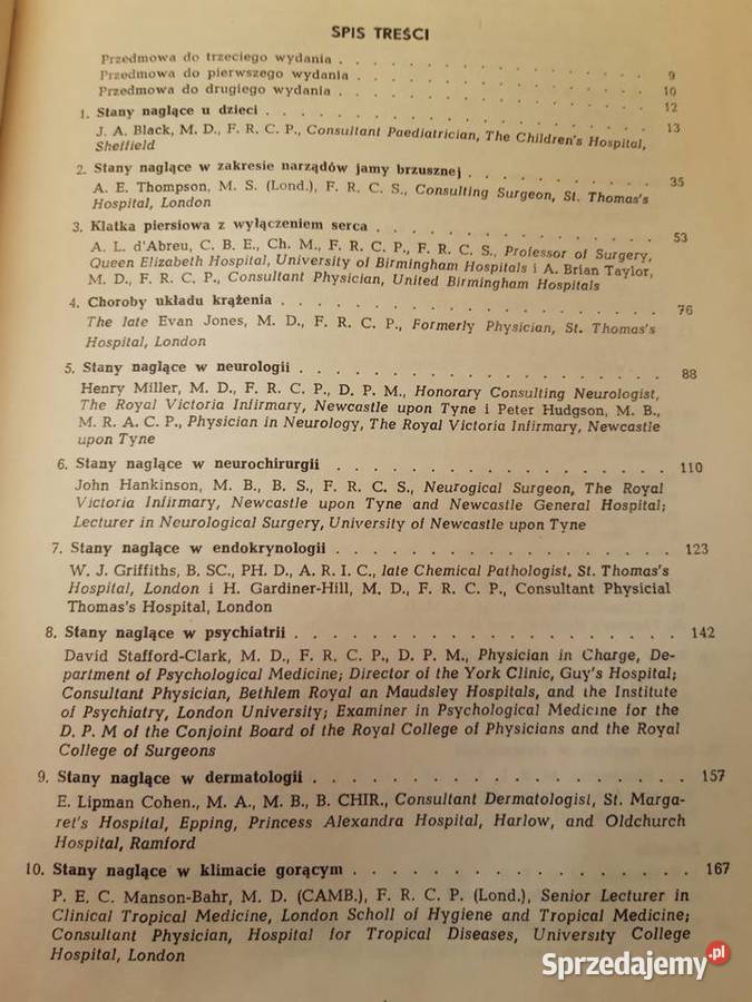 Zarys postepowania w stanach naglących H Bielsko-Biała