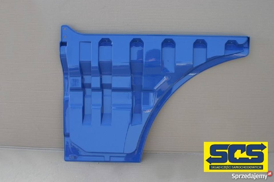 MAN TGA TGX PRZEDŁUŻENIE DRZWI PRAWE RAL 5010 Bieleń