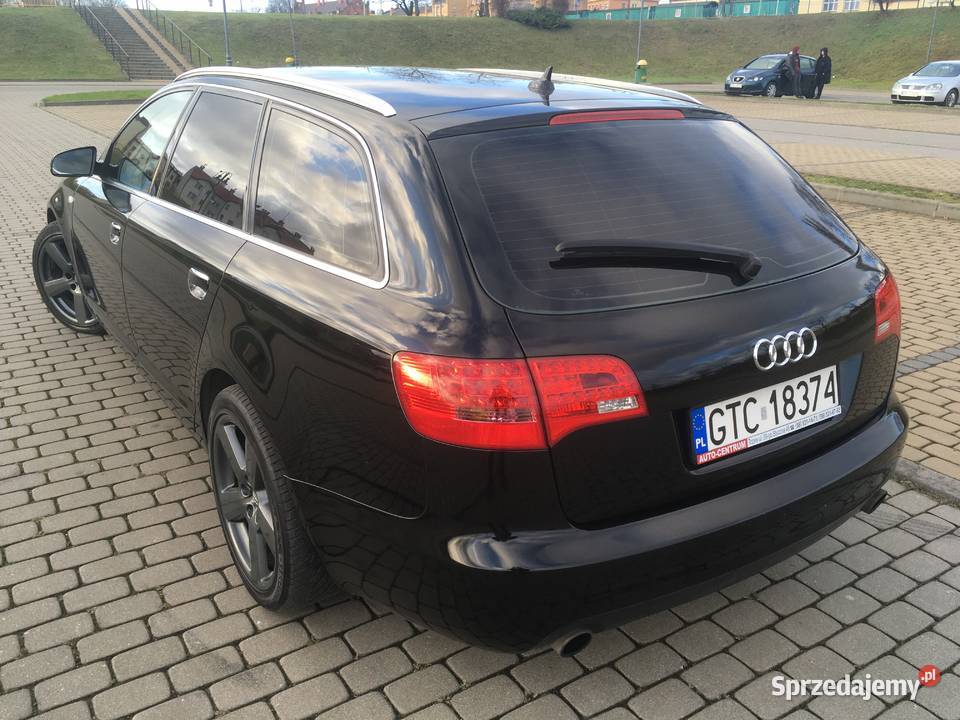 Audi A6C6 20 benz 170 skóra navi manual DVD gniazdo AUX Tczew