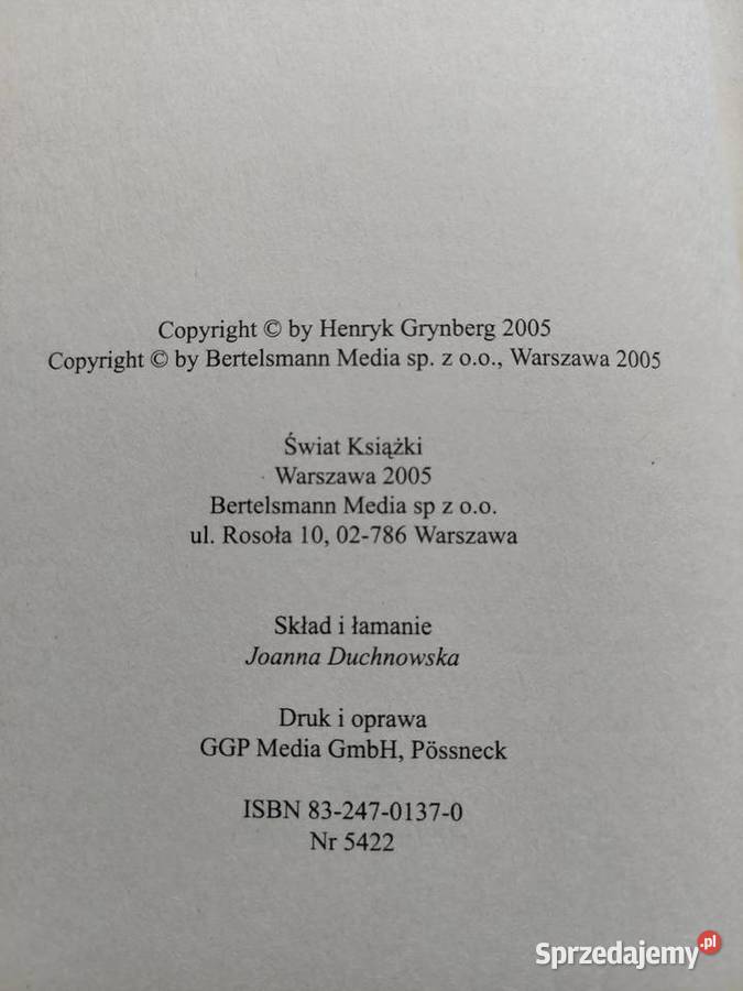 Kalifornijski kadisz Dziedzictwo Henryk Grynberg małopolskie Kraków