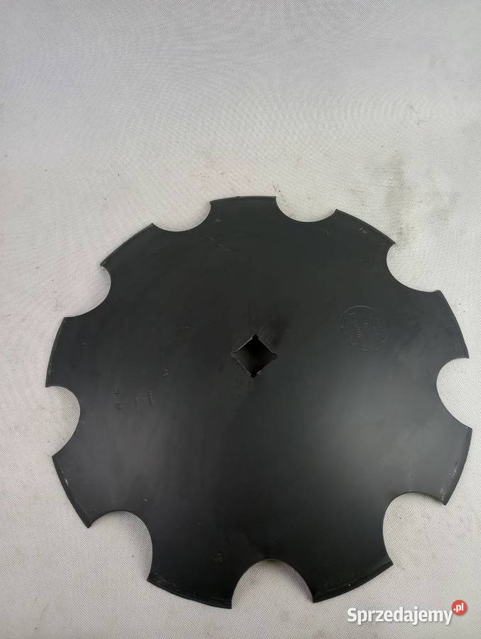 TALERZ UZĘBIONY fi 460mm C OTWÓR 30x30mm Józefin