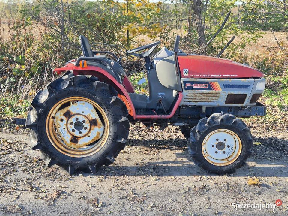 Traktorek traktor YANMAR F220D 22 44 Wspomaganie
