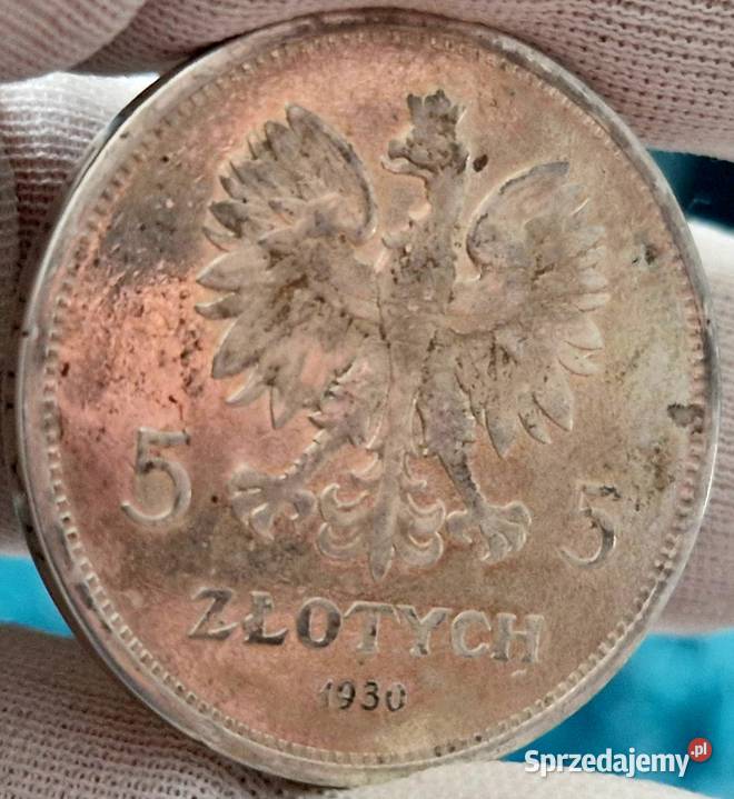 5 Sztandar 1930 Głęboki stempelLustrzany