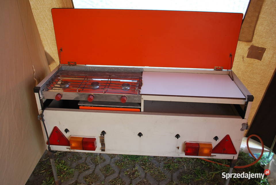 RETRO PRZYCZEPA KEMPINGOWA NAMIOTOWA CONWAY VAT marża Kempingowe Grzebowilk