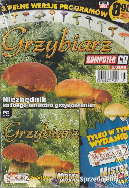 Grzybiarz Wędkarz 2 Mistrz wizażu Komputerowe PC Pruszków