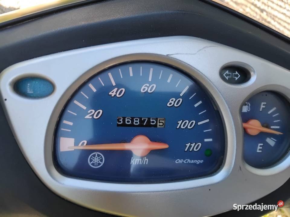Skuter Yamaha 125 aktualne ubezpieczenie i Konina