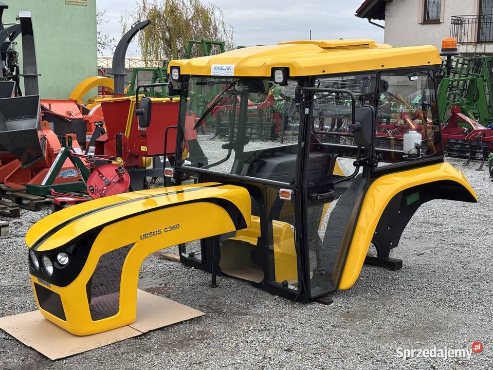 Kabina C360 z błotnikami BTW X 2023 Naglak maska Rogóźno