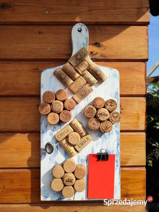 Deska korkowa na zapiski biżuterie biuro Poznań