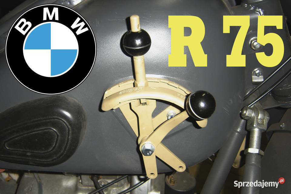 BMW R 75 zmiana biegów konsola komplet zbiornik