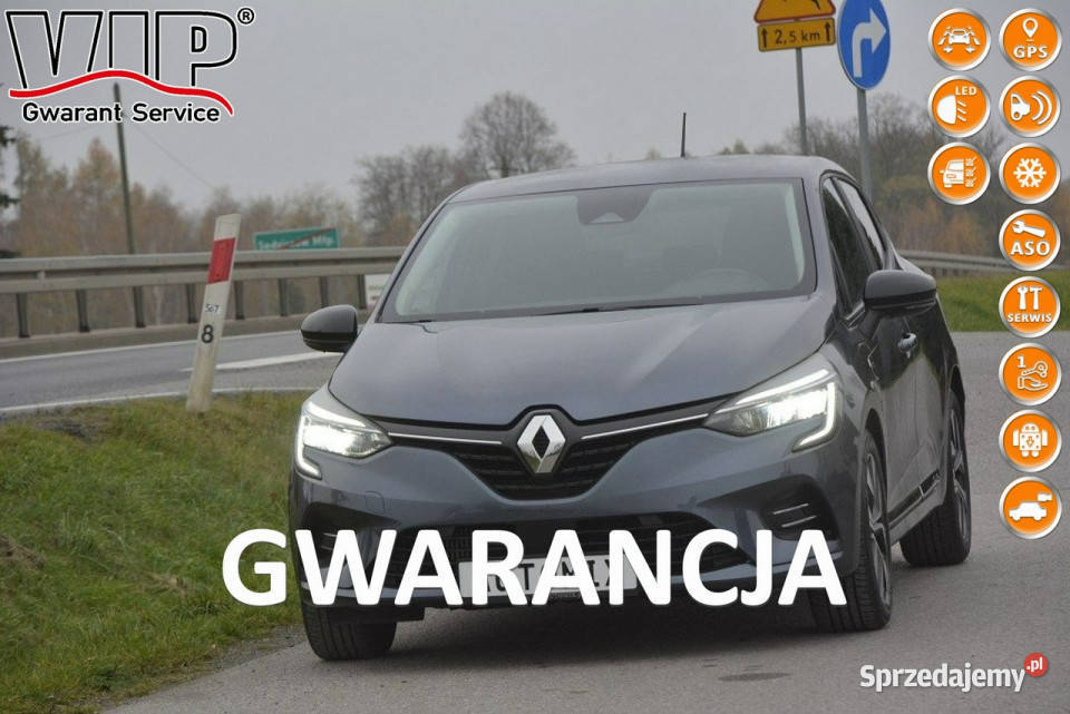 Renault Clio 10 TCe navi kamera cofania full led bluetooth