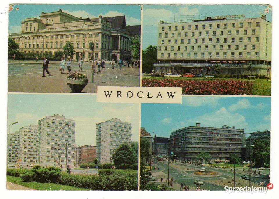 WROCŁAW POCZTÓWKA WIELOWIDOKOWA Krynki