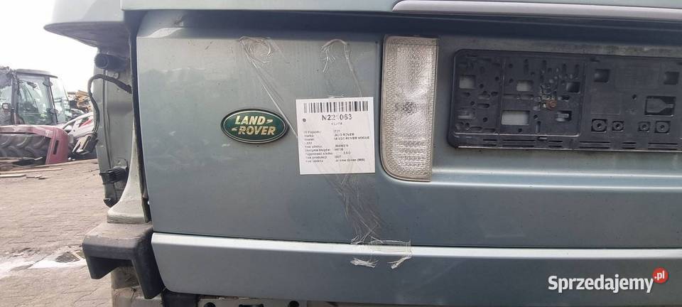 KLAPA LAND ROVER RANGE ROVER VOGUE L322